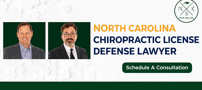 North Carolina Chiropractic License Defense Lawyer-image